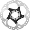 Shimano Deore XT SM-RT86-S2 Disc Brake Rotor - 160mm 6-Bolt Silver/Black