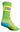 Sockguy Rad Crew Socks 9-13 Green