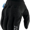 100% Cognito Smart Shock Gloves - Black Full Finger Medium