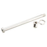 Burgtec 180mm x 12mm 1.00mm Pitch Rear Axle Rhodium Silver