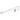 Burgtec 180mm x 12mm 1.00mm Pitch Rear Axle Rhodium Silver