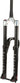 Manitou Mezzer Pro G2 Suspension Fork - 29" 170mm 15 x 110mm Hexlock SL2 44mm Offset Gloss BLK