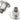 45NRTH Concave Carbide Aluminum Tire Studs - Pack of 25