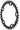 Full Speed Ahead Pro Road Chainring - 34t 110 BCD Aluminum N11 Black