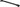 Thule 7503B Aeroblade Edge - Raised Rail Single Bar Black 980-1080mm
