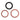 Acros Headset Bearing Set IS41/IS52 1-1/8" 36/45 Deg