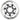 SRAM CenterLine X 2pc 6-Bolt Rotor Rounded Ti 140mm  