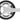 Campagnolo Super Record 13 2x Chainring Set - 50/34t 121/88 BCD For 13-Speed Aluminum BLK
