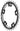 MSW Multi Speed 32t x 94mm Middle Chainring Black