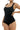Double Layered Sleeveless Square Neck Bodysuit - Black - Gio's Outdoors
