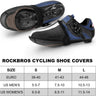 ROCKBROS Cycling Shoe Covers Thermal Toe Cover Warmers Waterproof Bike Overshoes - Gio's Outdoors -ROCKBROSUSA