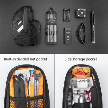 ROCKBROS Bike Saddle Bags Pouch Waterproof Under Seat Pack Bicycles Storage Bags - Gio's Outdoors -ROCKBROSUSA