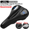 ROCKBROS Silicone Bicycle Saddle Hollow Breathable MTB Bike Seat Cushion Cover - Gio's Outdoors -ROCKBROSUSA