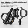 ROCKBROS Self-Lock Road Bike Pedals with Shimano SPD-SL/Look KEO Cleat System (Pair) - Gio's Outdoors -ROCKBROSUSA