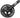 Samox AF26 Crankset - 170mm 9-Speed 44/32/22t 104/64 BCD JIS Square Taper Spindle Interface Spindle Bolts Sold Separate BLK