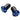 Cinelli Expander Alloy End Plugs Ano Blue Pair