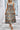 V-neck print loose high waist vest style long dress - Gio's Outdoors