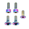 Better Bolts Fox 34 Fork Ti Bolt Kit Fit4/GripSL Rainbow 5/Count