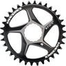 RaceFace Narrow Wide Direct Mount CINCH Aluminum Chainring - Shimano 12-Speed requires Hyperglide+ compatible chain 34t BLK