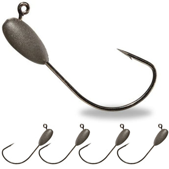 Reaction Tackle Tungsten Tube Jig Heads- 5-Pack - Gio's Outdoors