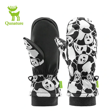 Qunature Children's Warm Ski Gloves Windproof Waterproof Insulated - Gio's Outdoors -ROCKBROSUSA