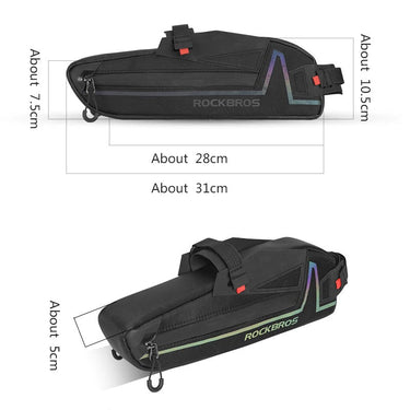 ROCKBROS- Colour Reflective Top/Under Tube Bag - Gio's Outdoors -ROCKBROSUSA