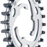 Gates Carbon Drive CDX CenterTrack 3-Lobe SureFit™ Rear Sprocket - 24t Shimano/SRAM 3-Lobe Silver