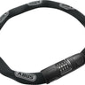 Abus 8808C Chain Lock - Combination 2.8' 8mm Square Black
