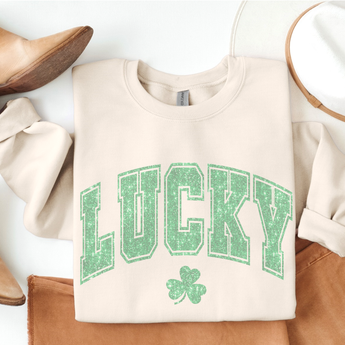 Lucky Clover St. Patricks Day Sweatshirt - Gio's Outdoors