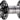 e*thirteen Sidekick Front Hub - 15 x 110mm 6-Bolt Disc BLK/Sterling Silver 28H