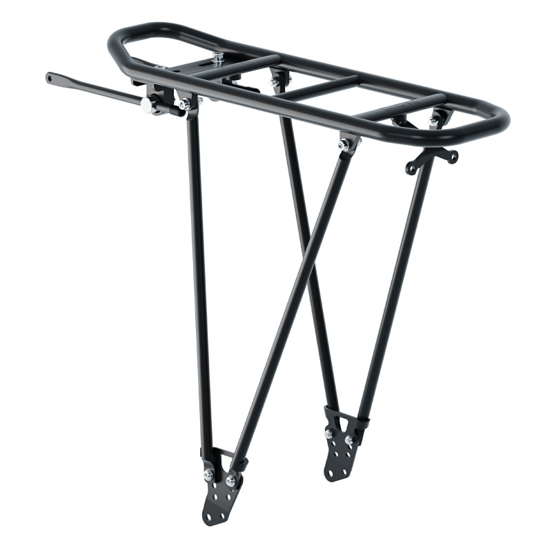 Bike Rear Rack Eyelets Racktime FoldIt Adjustable 2.0 Rack Rear Eyelet Black 24` - 29` SnapIt ...