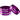 Reverse Ultralight Headset Spacer Set Set/4 Purple