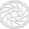 Tektro TR203-52 Disc Rotor - 203mm 6-Bolt 1.8mm Thickness For 2-Piston Calipers Silver