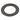 Fox Shox Valve Shim 0.400 OD X 0.252 ID X 0.010 TH Each