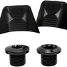 absoluteBLACK Crank Bolts and Covers - For Ultegra 6800 Cranks Black