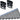Vision Armrest Stack Riser Kit For TFA TriMax TFE Aerobars Includes Spacer Bolts – BLK