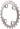 Shimano XT M8000 24t 64mm 11-Speed Inner Chainring for 34-24t Set