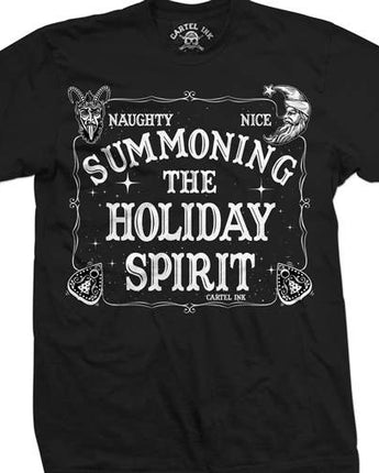 Summoning the Holiday Spirit Men's T-Shirt