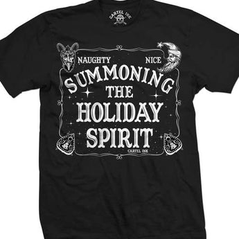 Summoning the Holiday Spirit Men's T-Shirt - Gio's Outdoors