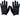 Handup Vented Gloves - Topo Map Black Large