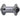 Halo DJ Wideboy Non-Disc Front Hub 32h Team Edition Gray