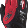Lizard Skins Monitor SL Gloves - Jet Black/Crimson Full Finger Medium