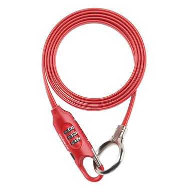 5FT Bike Lock Cable with Preset Combination - Gio's Outdoors -ROCKBROSUSA