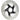 Reverse AirCon Disc Rotor 180mm - Black