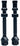 Stan's Tubeless Universal+ Valve Stems - Alloy Medium Black Pair