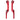 absoluteBLACK Road Chain Catcher Red