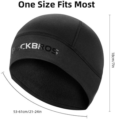 Rockbros Skull Cap Helmet Liner for Men & Women Thermal Warm Cycling - Gio's Outdoors -ROCKBROSUSA