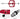 ROCKBROS Extra Large Mountain Bike Pedals Nylon Composite Bearing 9/16"(1 Pair)-RED - Gio's Outdoors -ROCKBROSUSA