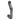 Clarks Disc Brake Adapter  180mm IS Mount Post Mount Black 40mm
