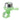 Mirrycle Incredibell Brass Duet Color Bell Green